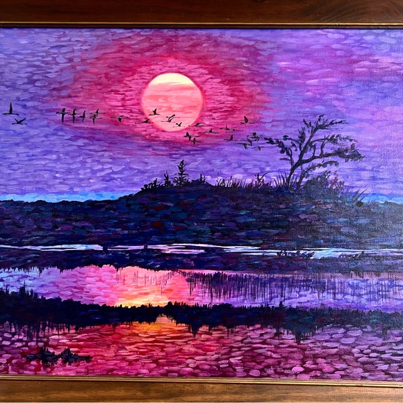 Acrylic Watercolor Paintings Pastel Colored Pencil Drawings Art Custom Artwork - Picture 2 of 12